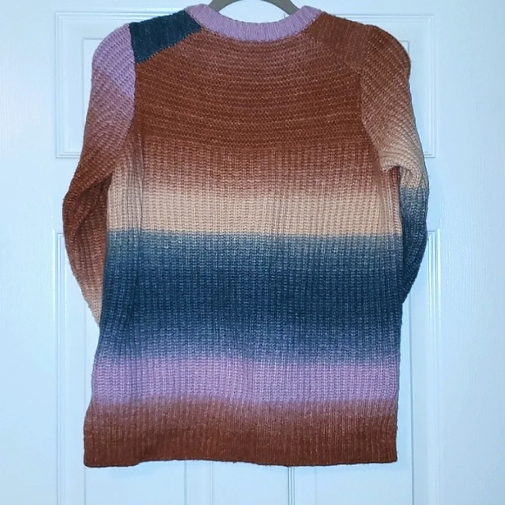 Madewell Space-Dyed Button-Shoulder Pullover Sweater Size Small - Picture 7 of 10